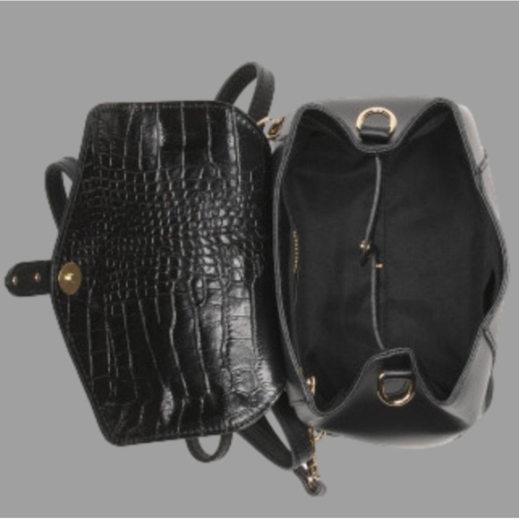 ❤️HOST PICK❤️ HOUSE OF HARLOW 1960- Leather Bag / Purse Crystal Stud Backpack - Picture 3 of 3
